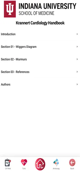 Game screenshot Krannert Cardiology Handbook apk