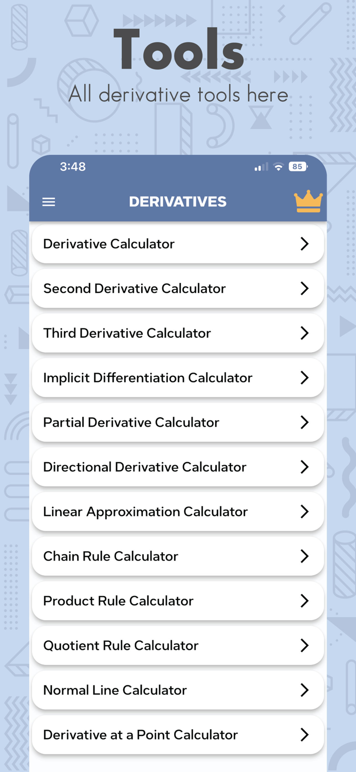 Derivative Calculator App