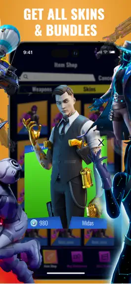 Game screenshot Tracker & Skins from Fortnite apk