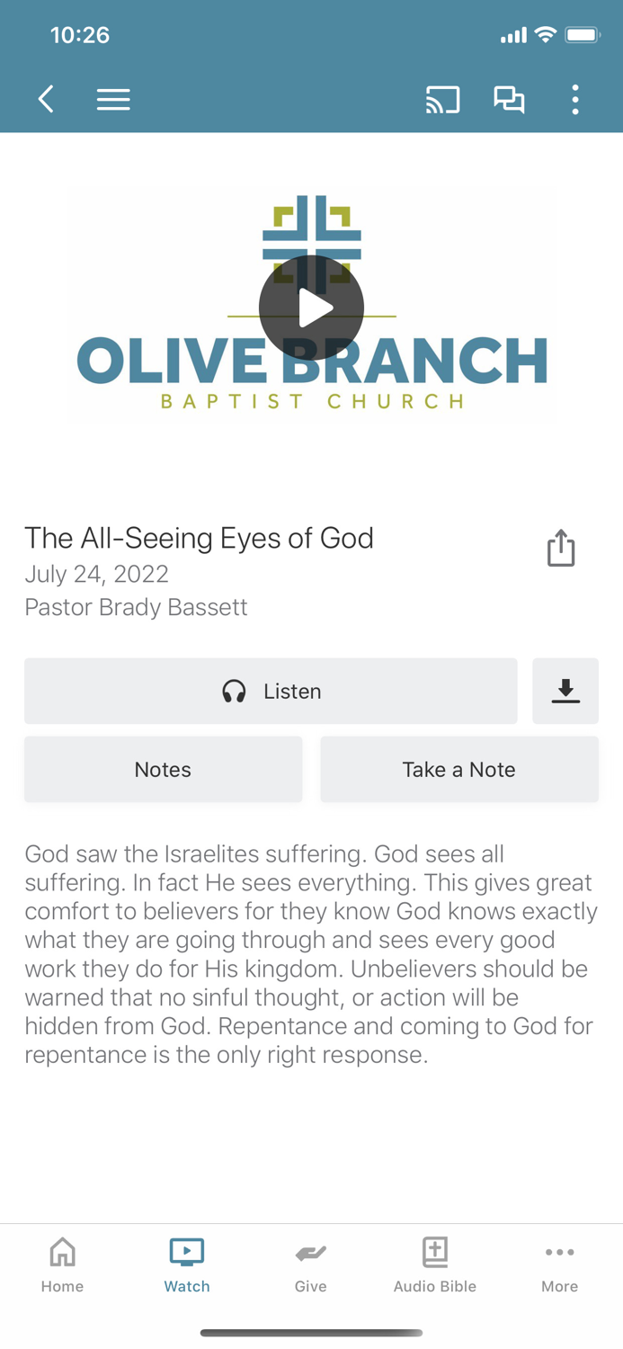 Olive Branch Baptist