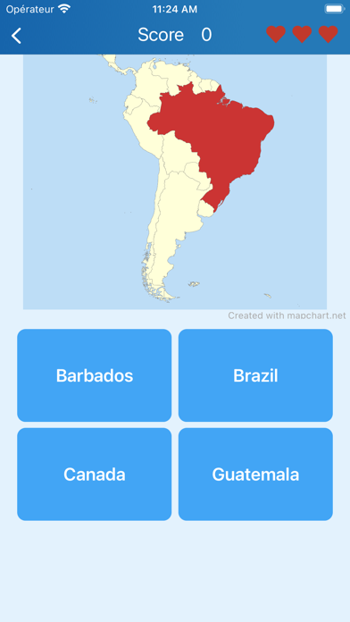 World Countries Geography Screenshot