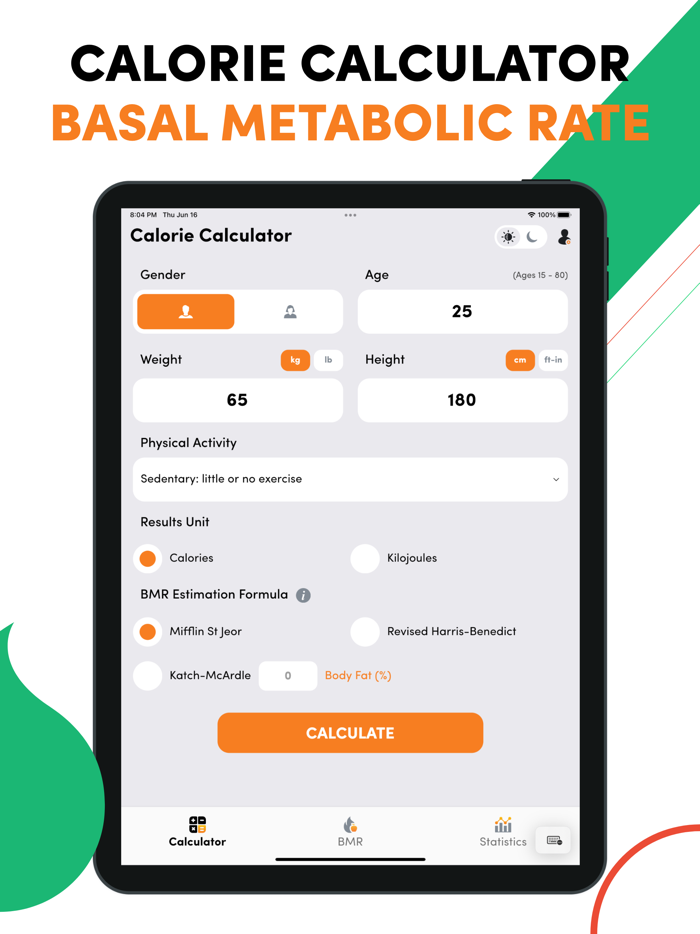 Calorie Calculator For Weight