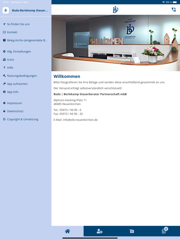 Screenshot #4 pour Steuerberater Bode-Berlekamp