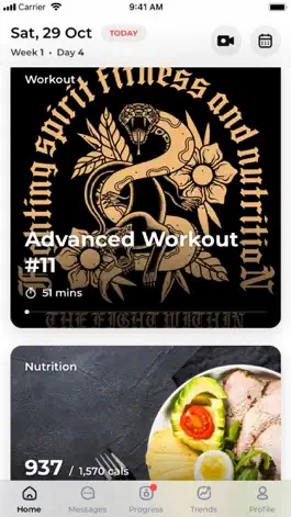 Game screenshot Fighting Spirit Nutrition apk