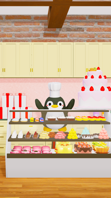 脱出ゲーム ペンギンくんと小さくてかわいいケーキ屋さん Screenshot