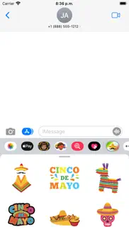 How to cancel & delete cinco de mayo day stickers 2