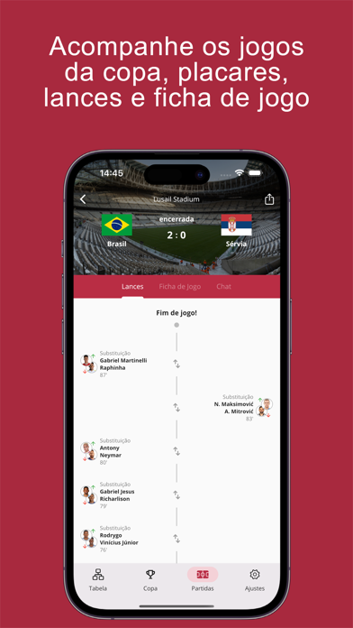 Futebol da Copa Screenshot