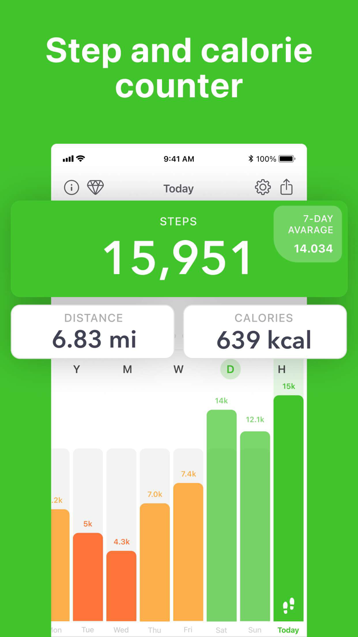 Stepz - Step Counter and Tracker