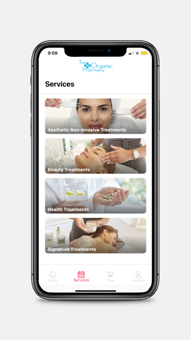 The Organic Pharmacy Screenshot