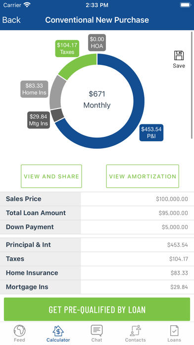 DSLD Mortgage Screenshot