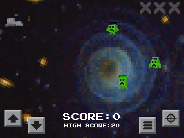 Alien SpaceCraft Game