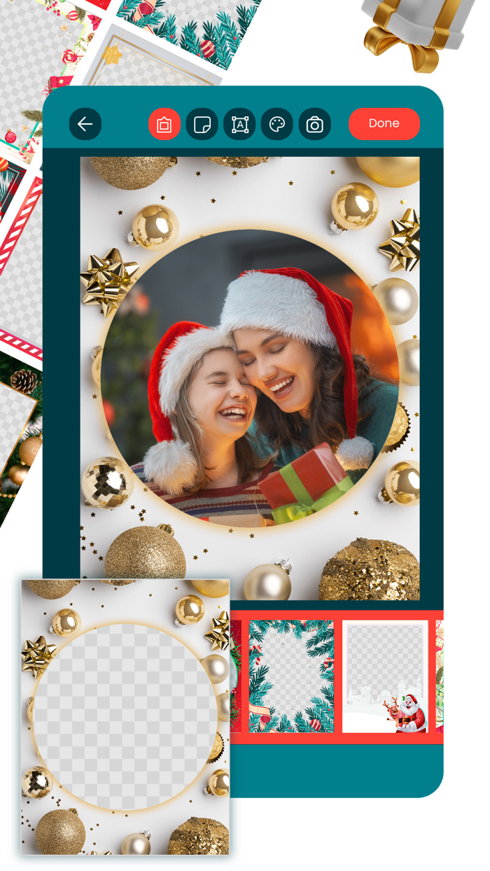 Christmas Messages and Frames