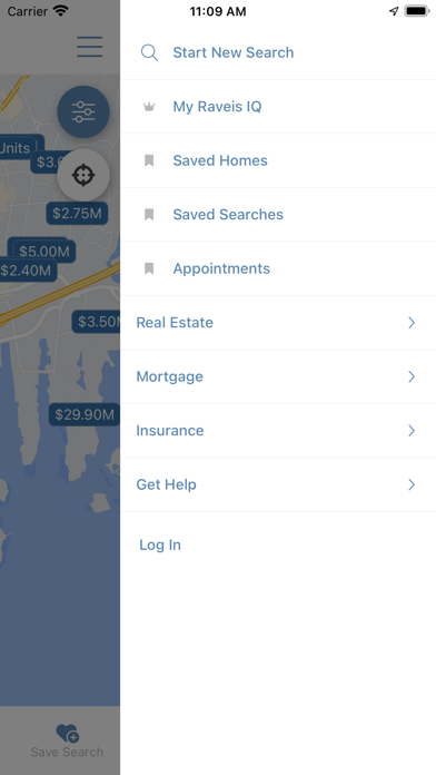 William Raveis Real Estate Screenshot