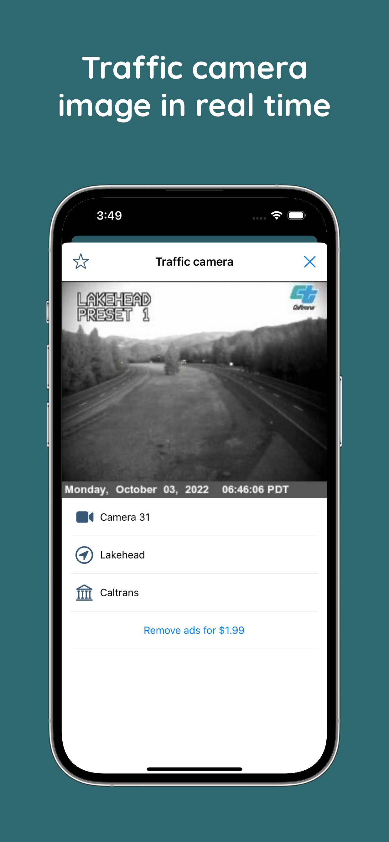CACams - California traffic