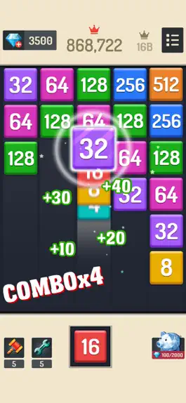 Game screenshot Merge Block - Number Puzzle hack