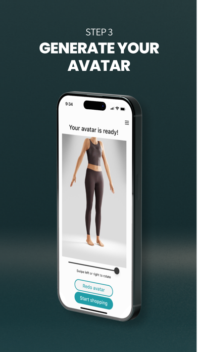 The Fitting Room: 3D body scan Screenshot