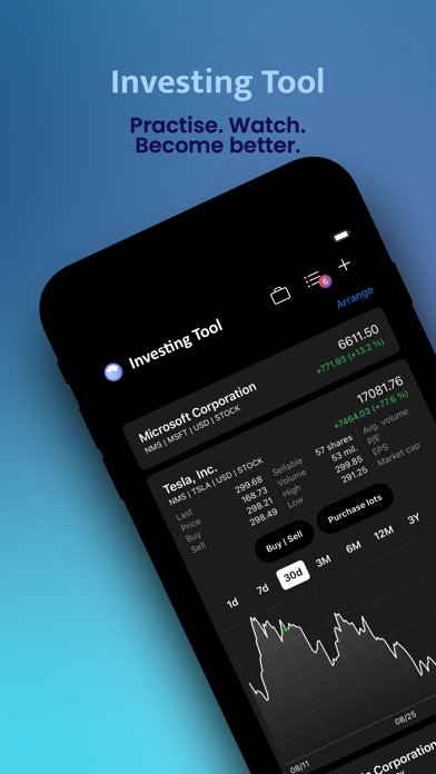 Investing Tool Screenshot