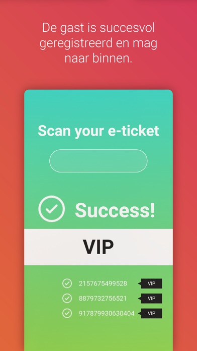 Saludo Scan App by Invitado Screenshot