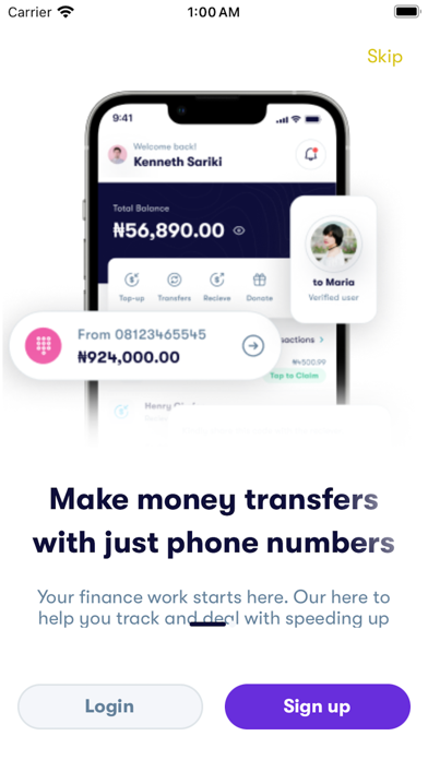 Kasham: Send Money Screenshot