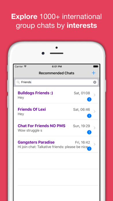 Anonymous Chat Rooms, Dating Screenshot