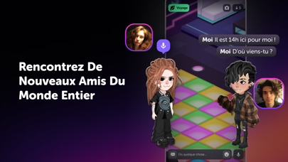 Screenshot #1 pour Highrise: Avatar, Tchat & Jeu