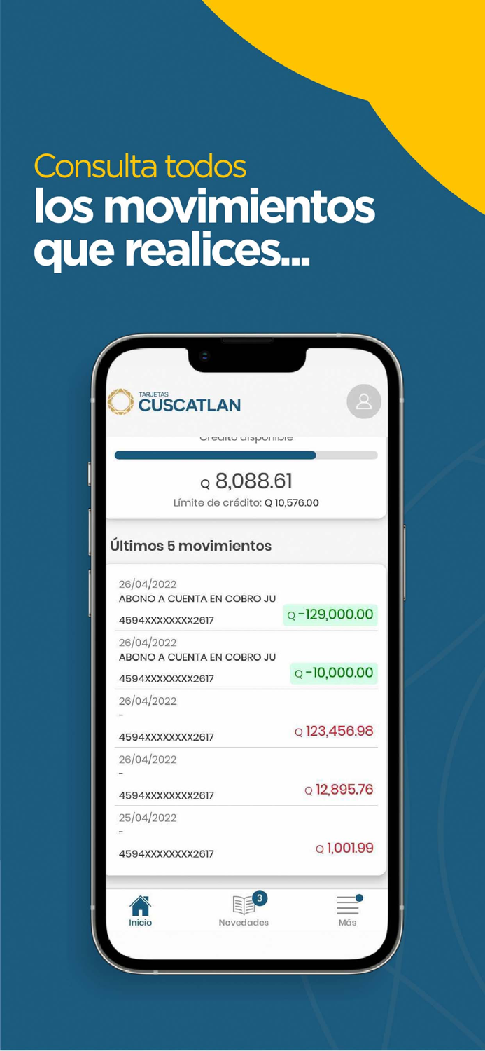 Tarjetas CUSCATLAN GT