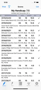 Golf Handicap Tracker & Scores screenshot #7 for iPhone