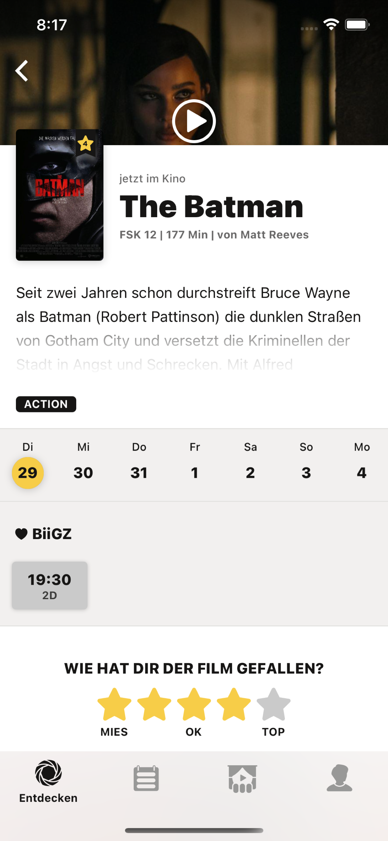Lieblingskino - CINEWEB