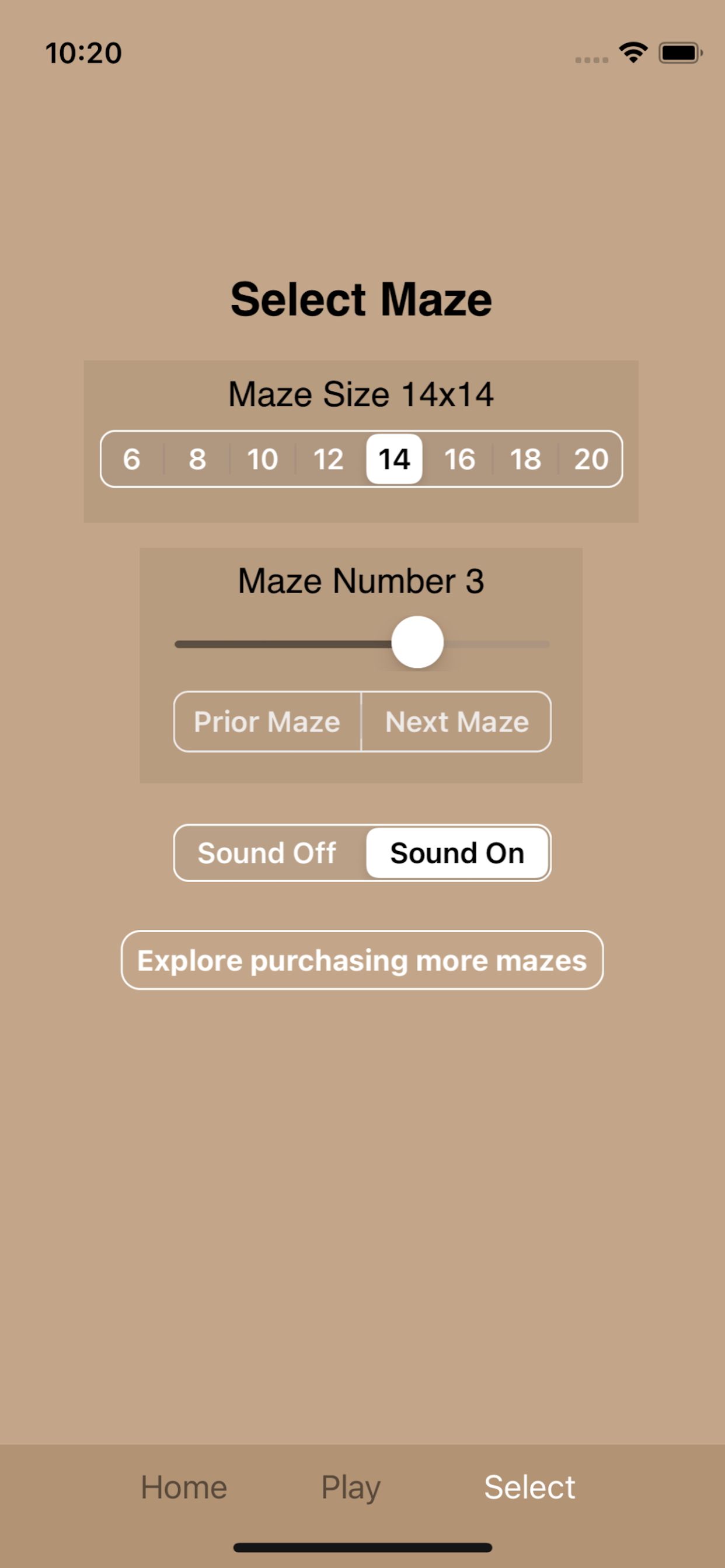 Maze Square (Lite)