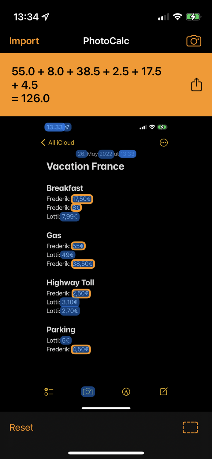 PhotoCalc—Image Calculator