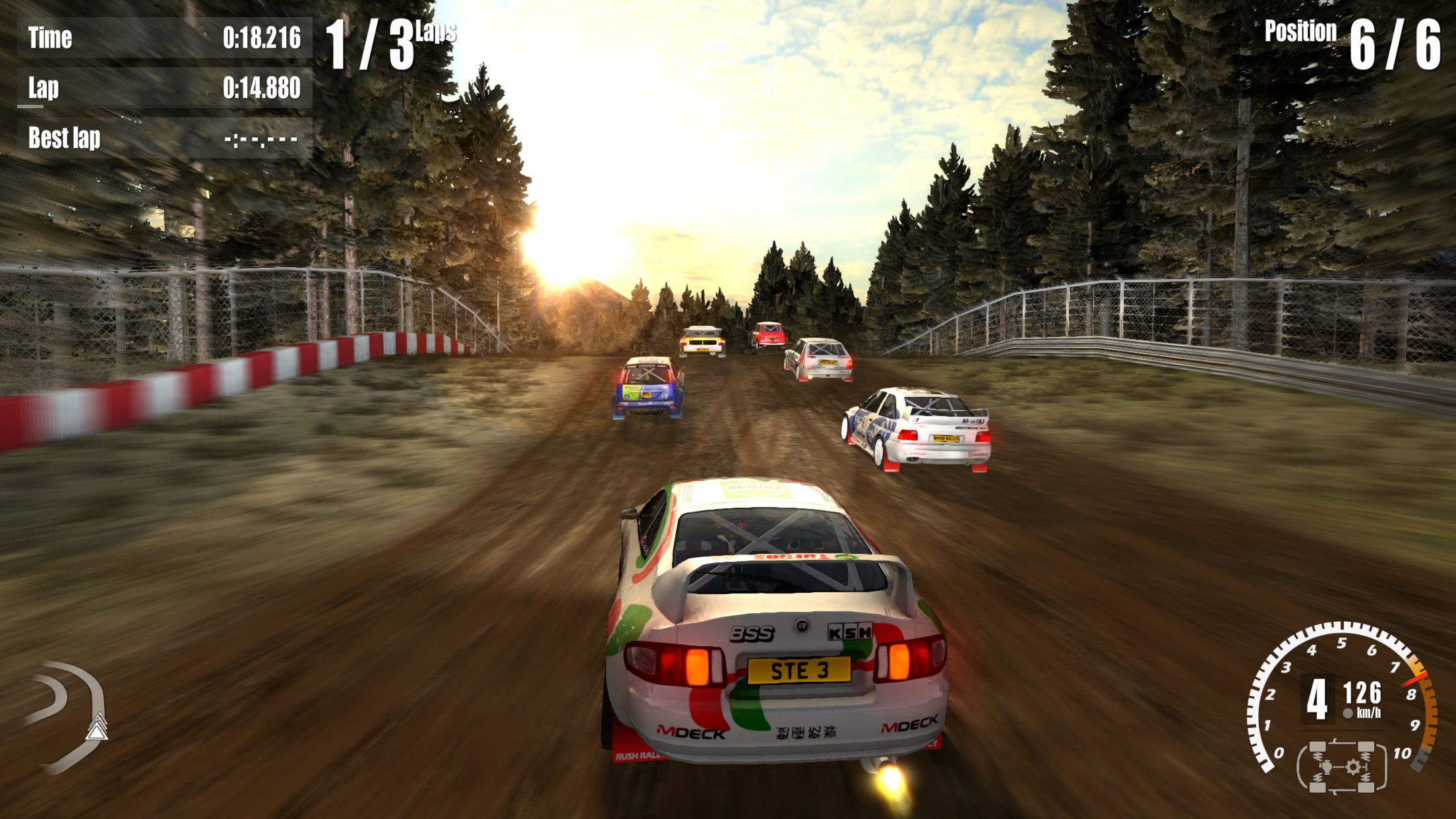 Screenshot do app Rush Rally 3