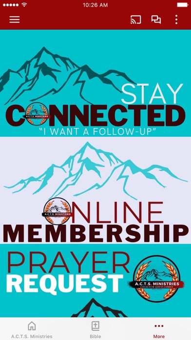 ACTS Ministries COGIC Screenshot