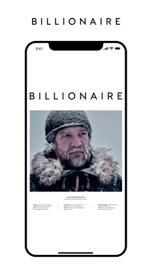 BILLIONAIRE Magazine screenshot 1