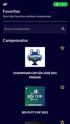 Game screenshot BDJ Eventos Esportivos mod apk