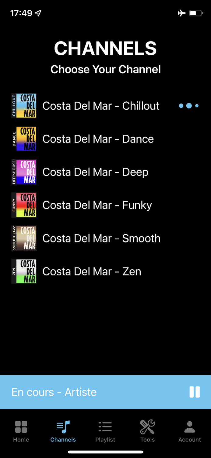 Costa Del Mar Radio