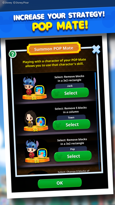 Disney Pop Town! Match 3 Games Screenshot