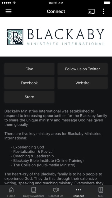 Blackaby Ministries Int Screenshot