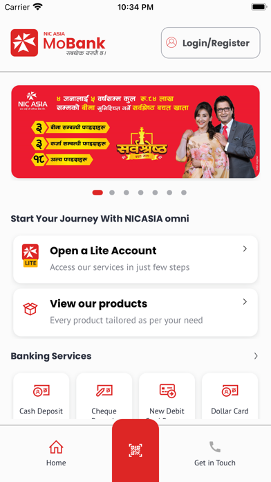 NIC ASIA MOBANK Screenshot