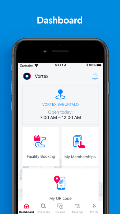 Vortex Fitness Screenshot