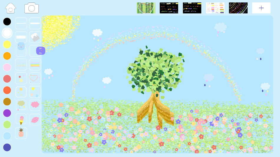 #3. Magic Draw Paint Kid & Toddler (iOS) Podle: Raymond GUITTONNEAU