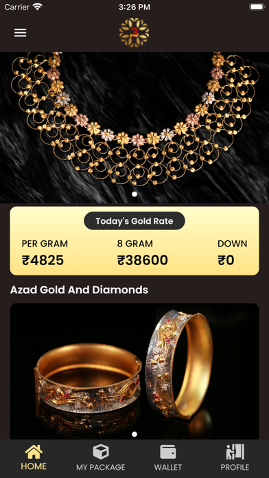 Azad Gold And Diamonds Screenshot