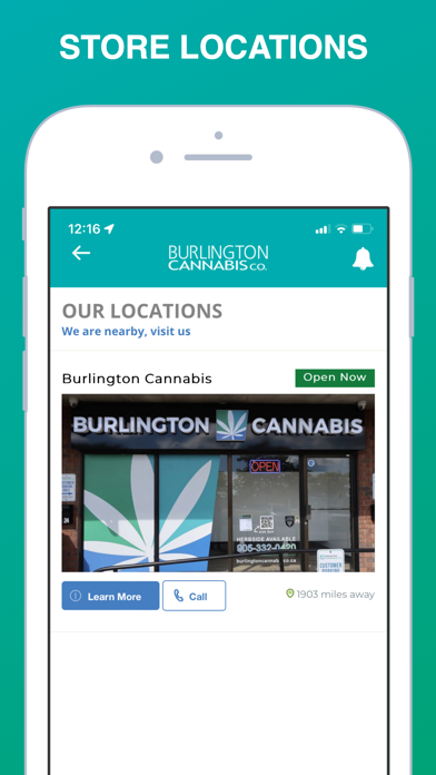 Burlington Cannabis Screenshot