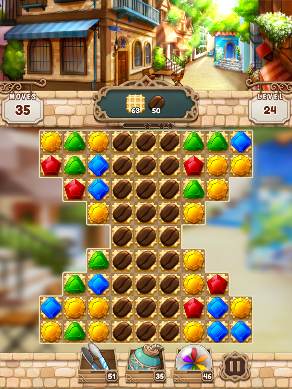Cafe Terrace iPad screenshot 4 - Games app