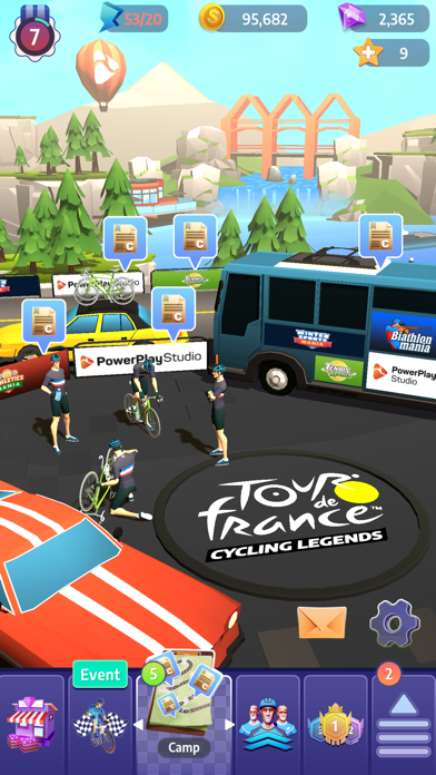 Tour de France Cycling Legends Screenshot
