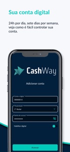 Conta Cashway screenshot #1 for iPhone