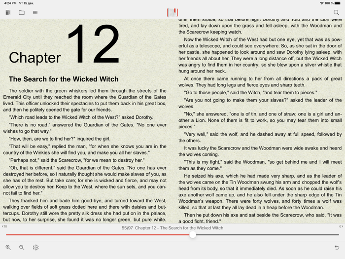 FBReader ePub and fb2 reader