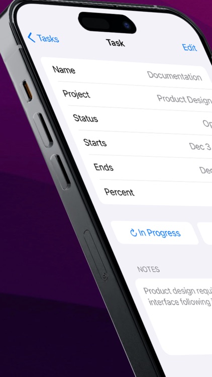 Task and Project Center