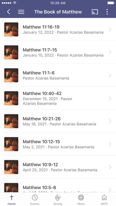 Calvary Chapel Bells Flats Screenshot
