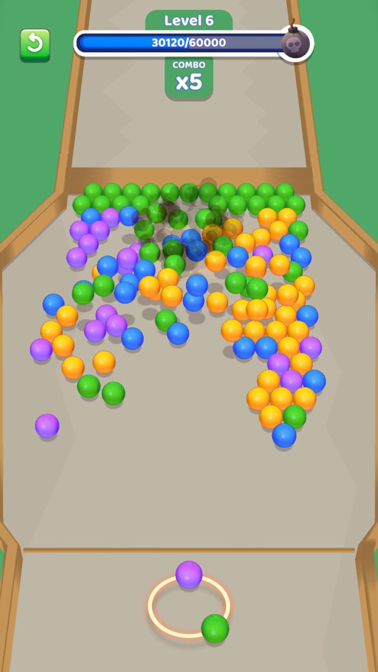 #9. Collapse Bubbles (iOS) 由: Bugbomb