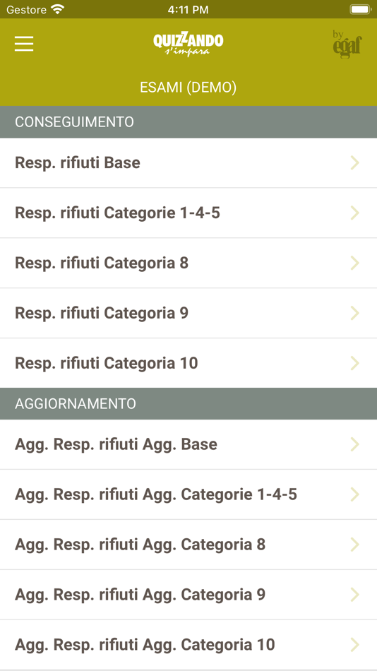 Quiz RT rifiuti - 2.11.14 - (iOS)